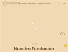 Tablet Screenshot of effeta.org.ar